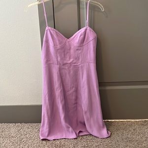 Sunday Best XS Aritzia Lilac Viola Mini Lavender Dress NWT